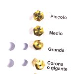 HM05 - INIETTORI CONF. METAL INOX 5,8 MET