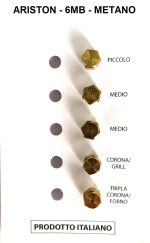 HM10 - INIETTORI CONF. ARISTON 6 MB MET