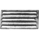 K6851 - Sostituita da K6849 GRIGLIE GREZZA FUOCO 150X285