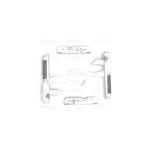 KCF0290 - CF26 CERNIERE FORNO X ARISTON KIT 4 PEZ.