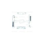 KCF2196 - KIT CERNIERA GLEM GAS PORTA LEGGERA CF53 + CF0293