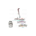 KCF4492 - CERNIERA ZANUSSI CF4492 + CF4493 + 2 Coppie rullini Cod. Ordiginale 50223858007 - immagine 2