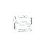 KCF5394 - CERNIERA PORTA CUCINA TIPO SMEG DX - SX 931330249 -931330250