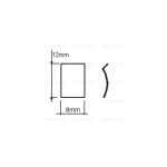 LM0004 - MOLLE PER MANOPOLE 8 X 12
