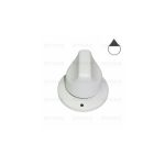 M0227 - MANOPOLA ARISTON FORO 7 G+9 BIANCA P.I.