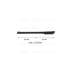 M0480 - MANIGLIA FORNO X BOMPANI 52,5 MARRONE