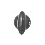 M1529BIS - MANOPOLA TIPO FRANKE DIA.6 G+9 NERA PIANO IND