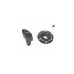 M1757 - MANOPOLA TIPO GAS FIRE NERA dia 6 G+17 - immagine 2