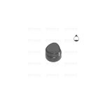 M2111 - MANOPOLA TIPO GLEM GAS NERA F.8 G.+10