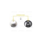 M2547 - MANOPOLA X IGNIS/WHIRLPOOL CROM D.6 G+13 - immagine 4