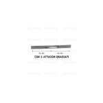 M2582 - MANIGLIA FORNO X IGNIS MARRONE CM.59