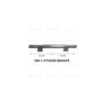 M2583 - MANIGLIA FORNO X IGNIS NERA CM. 59