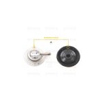M2621 - MAN.X ILVE DIA.8 G+2 NERO-ARG X fuochi - immagine 3