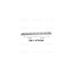 M2680 - MANIGLIA FORNO X ILVE CM. 58,5 MARRONE