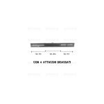 M2881 - MANIGLIA FORNO X JOLLYINOX CM.58.2 NERA