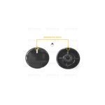 M3212 - MANOPOLA TIPO LOFRA NERA - immagine 4