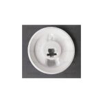 M3637 - MANOPOLA NARDI DIA. 6 G - 3 BIANCA - immagine 2
