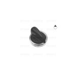 M3639 - MANOPOLA TIPO NARDI DIA.6 G-2 NERO-ORO, vedi M3642