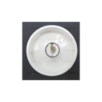M4434 - MANOPOLA TIPO REX BIANCA - immagine 3