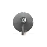 M4447 - MANOPOLA TIPO REX ZANUSSI DIA 6 G=0 NERA - immagine 2