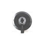 M4447 - MANOPOLA TIPO REX ZANUSSI DIA 6 G=0 NERA - immagine 3