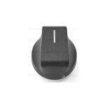 M4458 - MANOPOLA TIPO ZANUSI NERA - vedi M4459