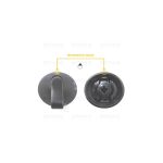 M4464 - MANOPOLA TIPO ZANUSSI ELECTROLUX ORIGINALI DIA.6 G-2 PIANO INDICE 50292817009 - immagine 5