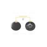 M4724 - MANOPOLA TIPO SAMET NERA - immagine 3