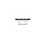 M5285 - MANIGLIA FORNO X SMALVIC CM.57,5 NERA