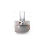 M5952 - MANOPOLA TIPO TECNOGAS ARGENTO FORO 8 - immagine 4