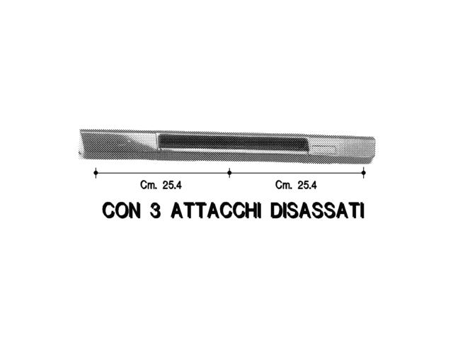 MF2584 MANIGLIA FORNO X IGNIS BIANCA CM. 59,0 - M2584 - immagine 1