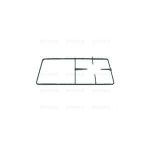 P0151 - GRIGLIA PIATTINA 1F.+ P 508X270
