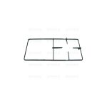 P0252 - GRIGLIE PIATTINA 1F+P 487X255 sost.G0217