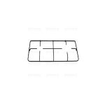 P0273 - GRIGLIE PIATTINA 2F. 450X234