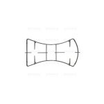 P0279 - GRIGLIE PIATT. 2 F. ARISTON 435X230 CENT - C00052988