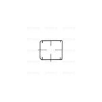 P0455 - GRIGLIE PIATTINA 1F. 238X202