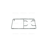 P2557 - GRIGLIE PIATTINA 1F.+P. 528X271