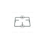 P2751 - GRI. PIAT.PIC 1F+2P. 200X200 sost.G2707