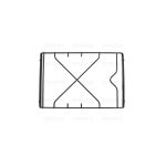 P2767 - GRIGLIE ARISTON -INDESIT 1F CENT 398X255