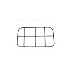 P2858 - GRIGLIA 2F JOLLY INOX 370X245 NERO