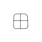 P2859 - GRIGLIA TIPO JOLLY INOX 1F 245X230