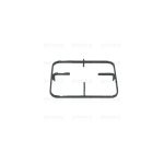P3851 - GRIGLIE PIATTINA 1F 205X243 NERA