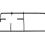P4758 - GRIGLIA PIATTINA 1F. + P. 460X254