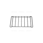 P5372 - GRIGLIA PIATTINA 2F 450X240 NERA