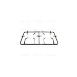P5384 - GRIGLIA PIATTINA X SMEG 2F. 430X243 NERA