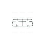 P5950 - GRIGLIE PIATTINA 2F. 416X230 sost.G5914