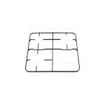 P5956 - GRIGLIE PIATTINA 3F.+P. 420X445