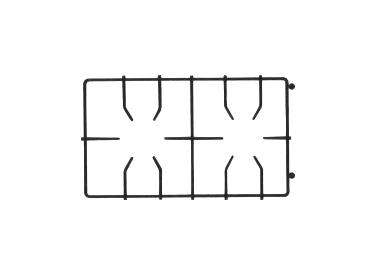 P6720 PIASTRA GHISA MISURA 555X427 ANG.TONDI - K6720 - immagine 1