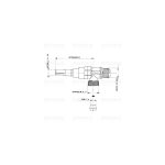 R0202 - RUBINETTO GAS TIPO ARISTON