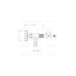 R1411 - RUBINETTO GAS GPL. FORNELLONE